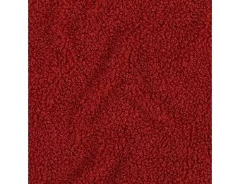 Teddy Fur Stof - Rood