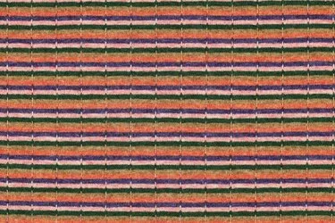 Gebreide Jacquard Stof Strepen – Multicolor