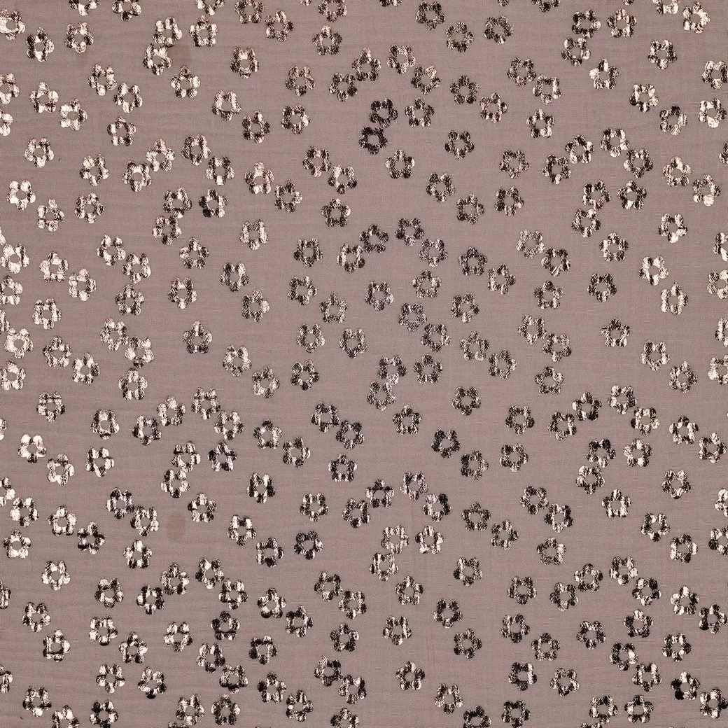 Hydrofiel Foil Madeliefjes Zachtroze – By Poppy  meets Pommé