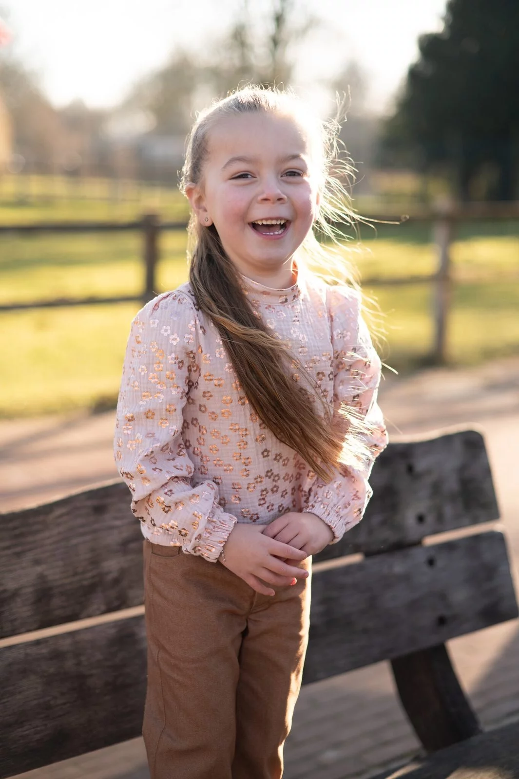 Hydrofiel Foil Madeliefjes Zachtroze – By Poppy  meets Pommé