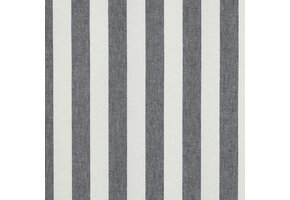 Katoen Garengeverfd Strepen – Marineblauw