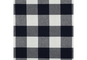 Katoen Garengeverfd Ruiten – Marineblauw