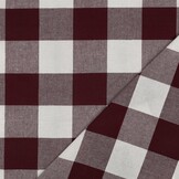 Katoen Garengeverfd Ruiten Aubergine – Tijdloos & Stijlvol