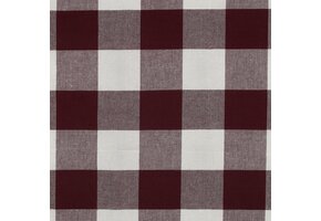 Katoen Garengeverfd Ruiten – Aubergine