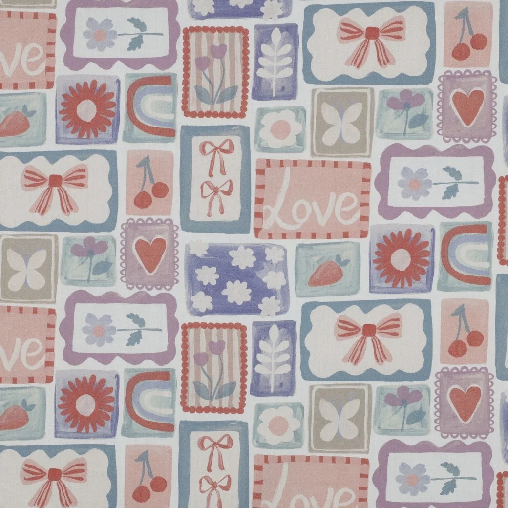 Poplin Katoen Patchwork Multi – Speels, Trendy & Uniek