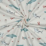 Poplin Katoen Zeeleven Gebroken Wit – Lief & Speels