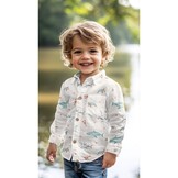 Poplin Katoen Zeeleven Gebroken Wit – Lief & Speels