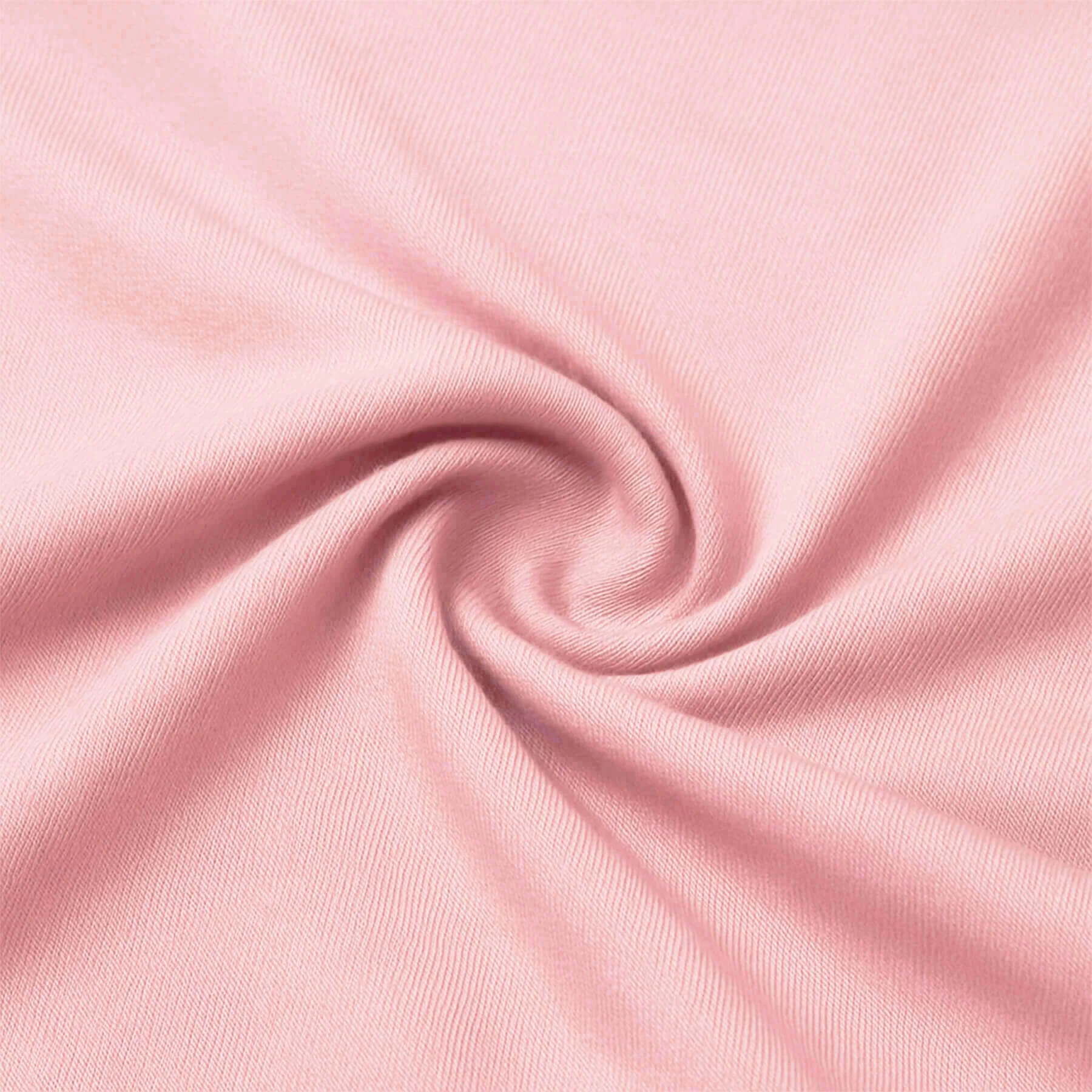 Bamboe Jersey Stof Licht Roze – Zacht, Rekbaar & Ademend