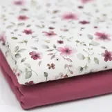 Jersey Katoen Bessenbloem Takken – Lief & Speels