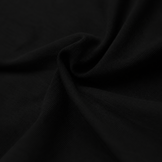 Bamboe Jersey Stof Zwart – Zacht, Rekbaar & Ademend
