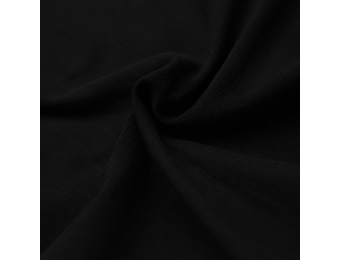 Bamboe Jersey Stof Zwart