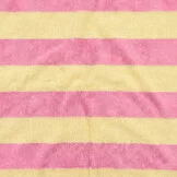 Badstof Jersey Bouclé Roze/Vanille – Zacht & Vrolijk