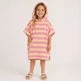 Badstof Jersey Bouclé Roze/Vanille – Zacht & Vrolijk