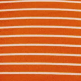 Badstof Jersey Bouclé Mandarijn/Ecru – Fris & Zacht