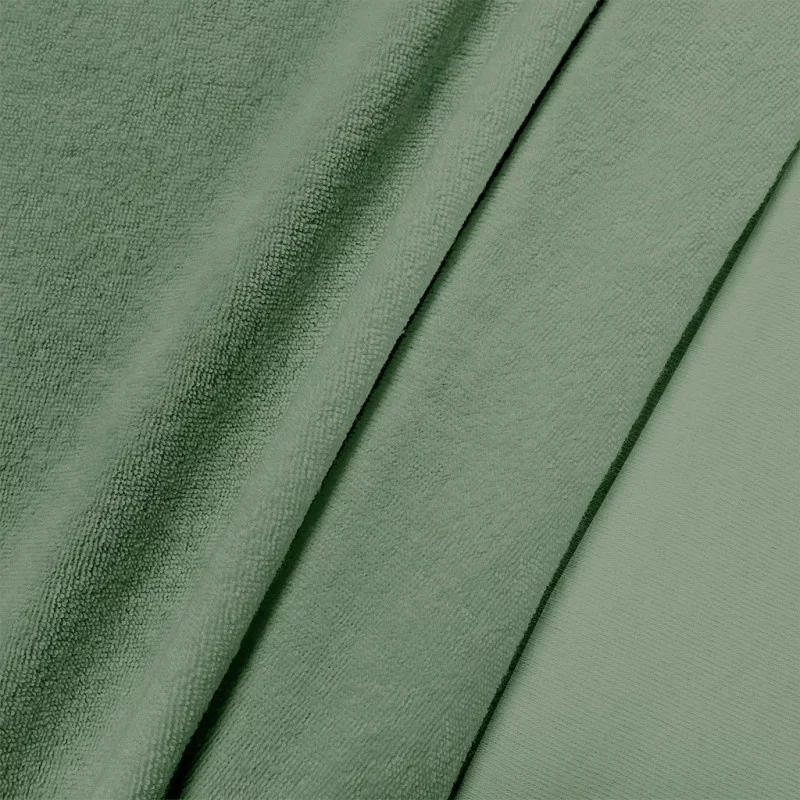 Badstof Jersey Rozemarijn Groen – 100% Katoen