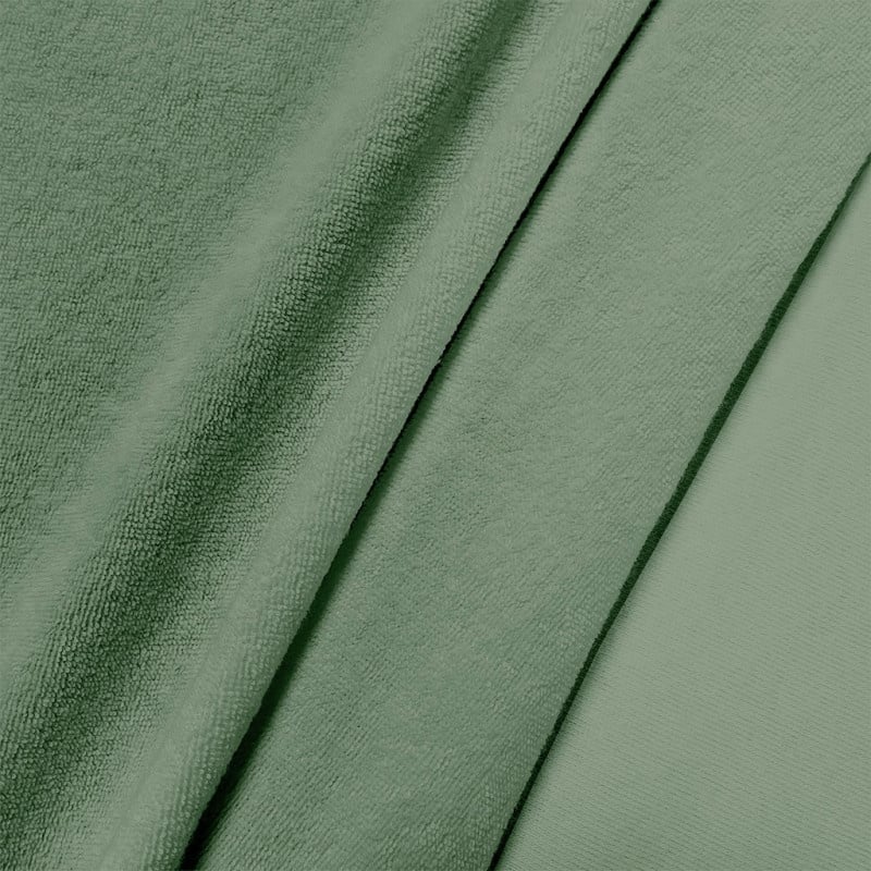 Badstof Jersey Rozemarijn Groen – 100% Katoen