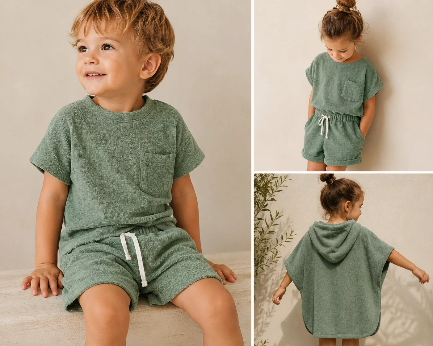Badstof Jersey Rozemarijn Groen – 100% Katoen