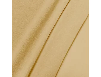 Badstof Jersey – Vanillegeel