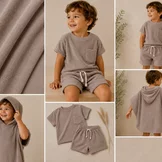 Badstof Jersey Taupe – 100% Katoen
