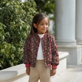 Stepped Voile Katoen Bloemen Gebroken Wit – Gewatteerd & Trendy