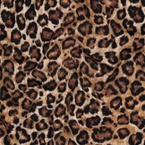 Jersey Katoen Panter Camel – Trendy, Zacht & Rekbaar