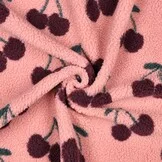Teddy Stof Kersen Mauve – Zacht, Warm & Speels