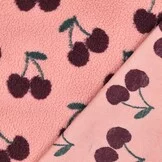Teddy Stof Kersen Mauve – Zacht, Warm & Speels
