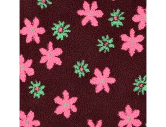 Teddy Stof Bloemen – Bordeauxrood