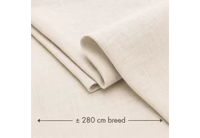 Linnen Stof (280cm Breed) Naturel Beige