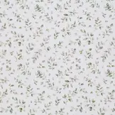 Jersey Katoen Dusty Groen Bladeren – Rustige Botanische Print