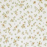 Rib Jersey Stof Klassieke Bloem Naturel – Lief & Zacht