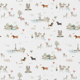 Katoen Poplin Titidparis Hondjes – Parijs Print