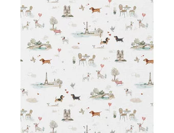 Katoen Poplin Stof – Titidparis Hondjes