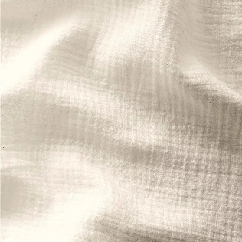 Hydrofiel Stof Off White – Zacht, Ademend & Oeko-Tex