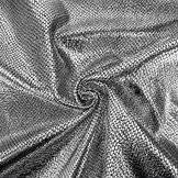 Metallic Folie Stof Party Bling Zilver – Carnaval & Showkleding