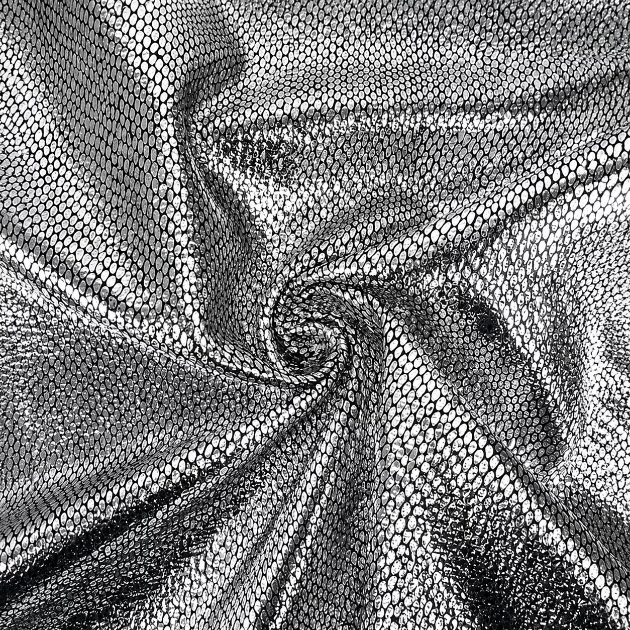Metallic Folie Stof Party Bling Zilver – Carnaval & Showkleding