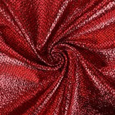 Metallic Folie Stof Party Bling Rood – Carnaval & Showkleding