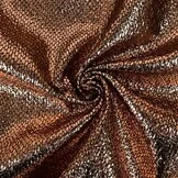 Metallic Folie Stof Party Bling Brons – Carnaval & Showkleding