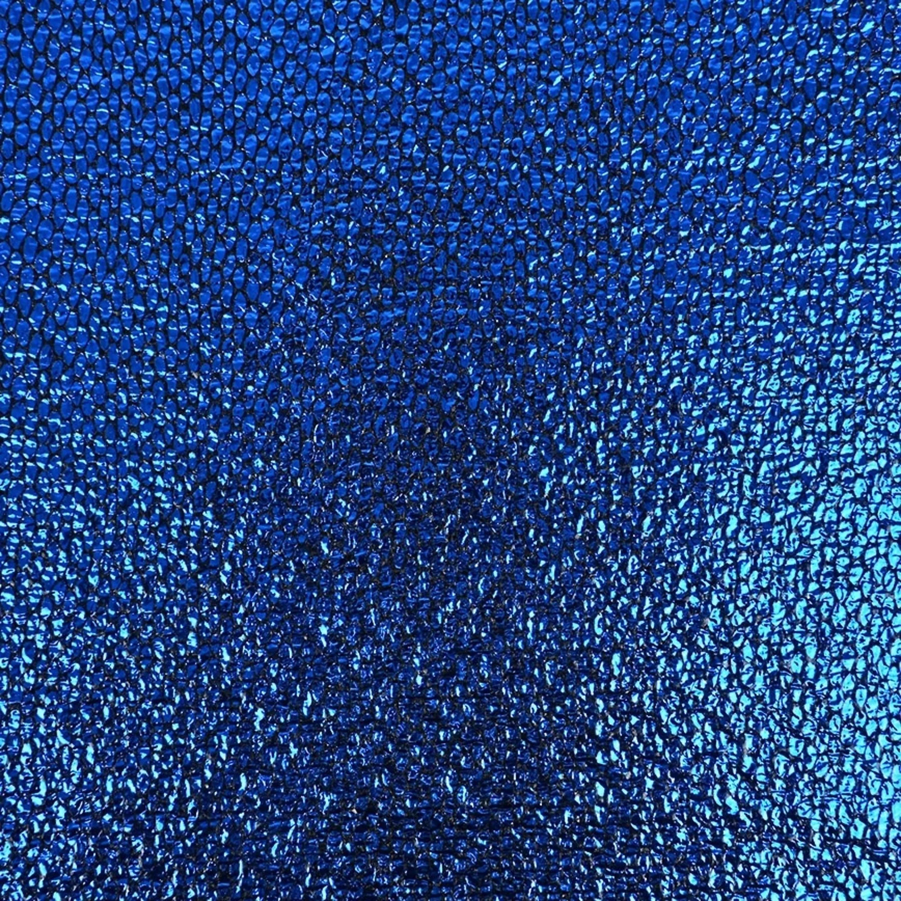 Metallic Folie Stof Party Bling Blauw – Carnaval & Showkleding