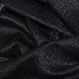 Metallic Folie Stof Party Bling Zwart – Carnaval & Showkleding