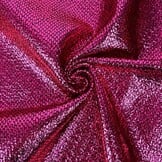 Metallic Folie Stof Party Bling Fuchsia – Carnaval & Showkleding