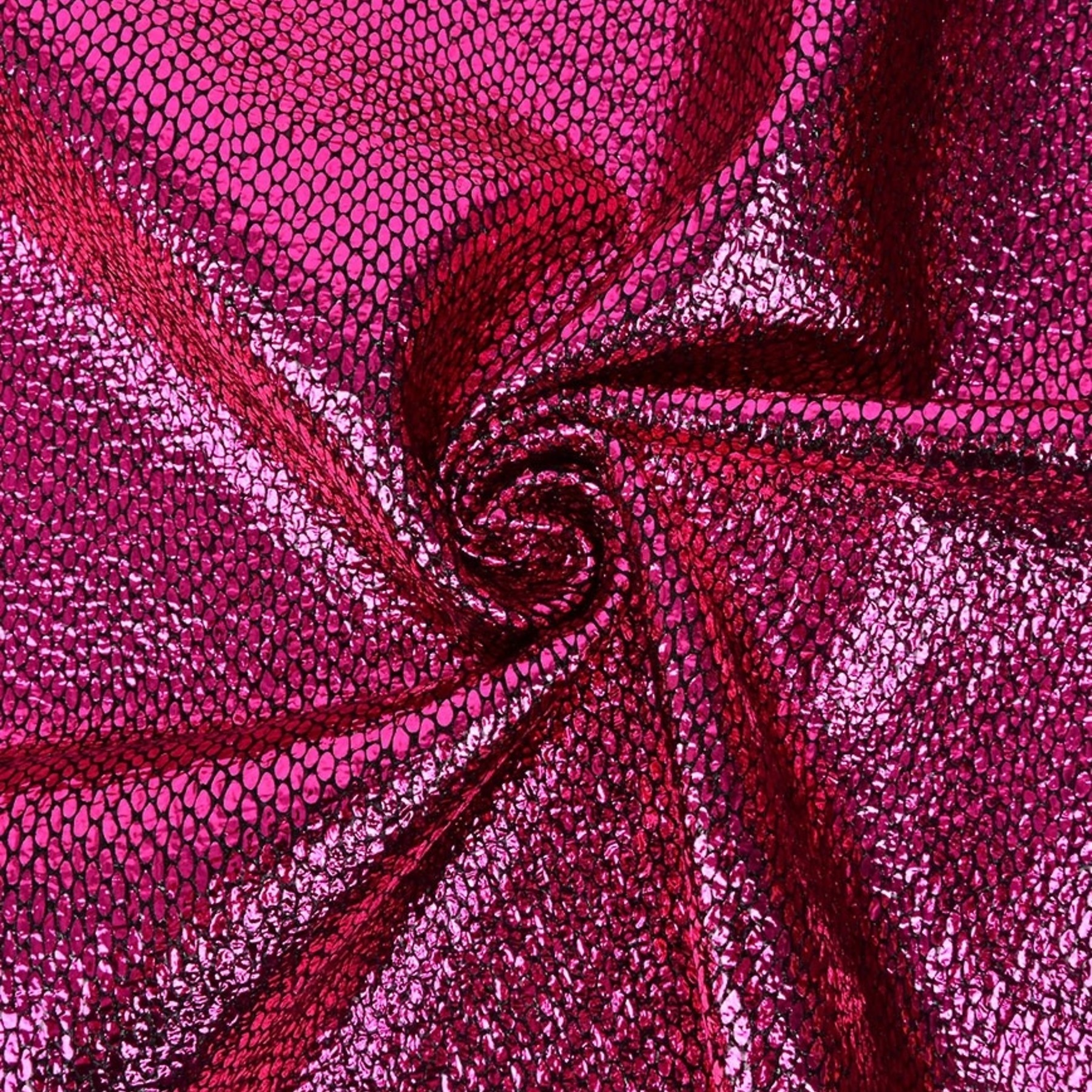 Metallic Folie Stof Party Bling Fuchsia – Carnaval & Showkleding