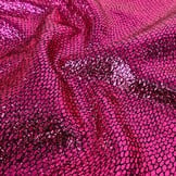Metallic Folie Stof Party Bling Fuchsia – Carnaval & Showkleding