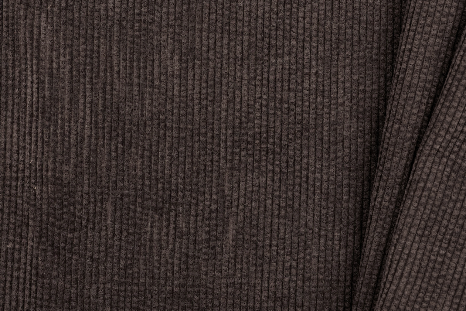 Faux Fur Corduroy Stof Bruin – Warm, Dubbelzijdig & Stijlvol