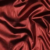 Katoen Stof Metallic Foil – Rood met subtiel glittereffect
