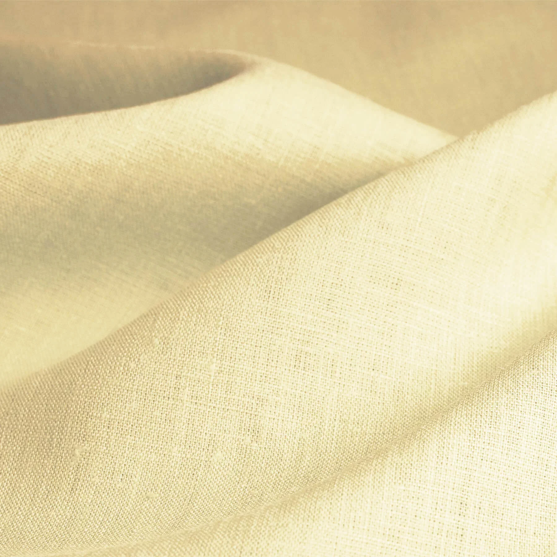 Linnen Stof Licht Geel – Enzymgewassen voor Mode & Interieur