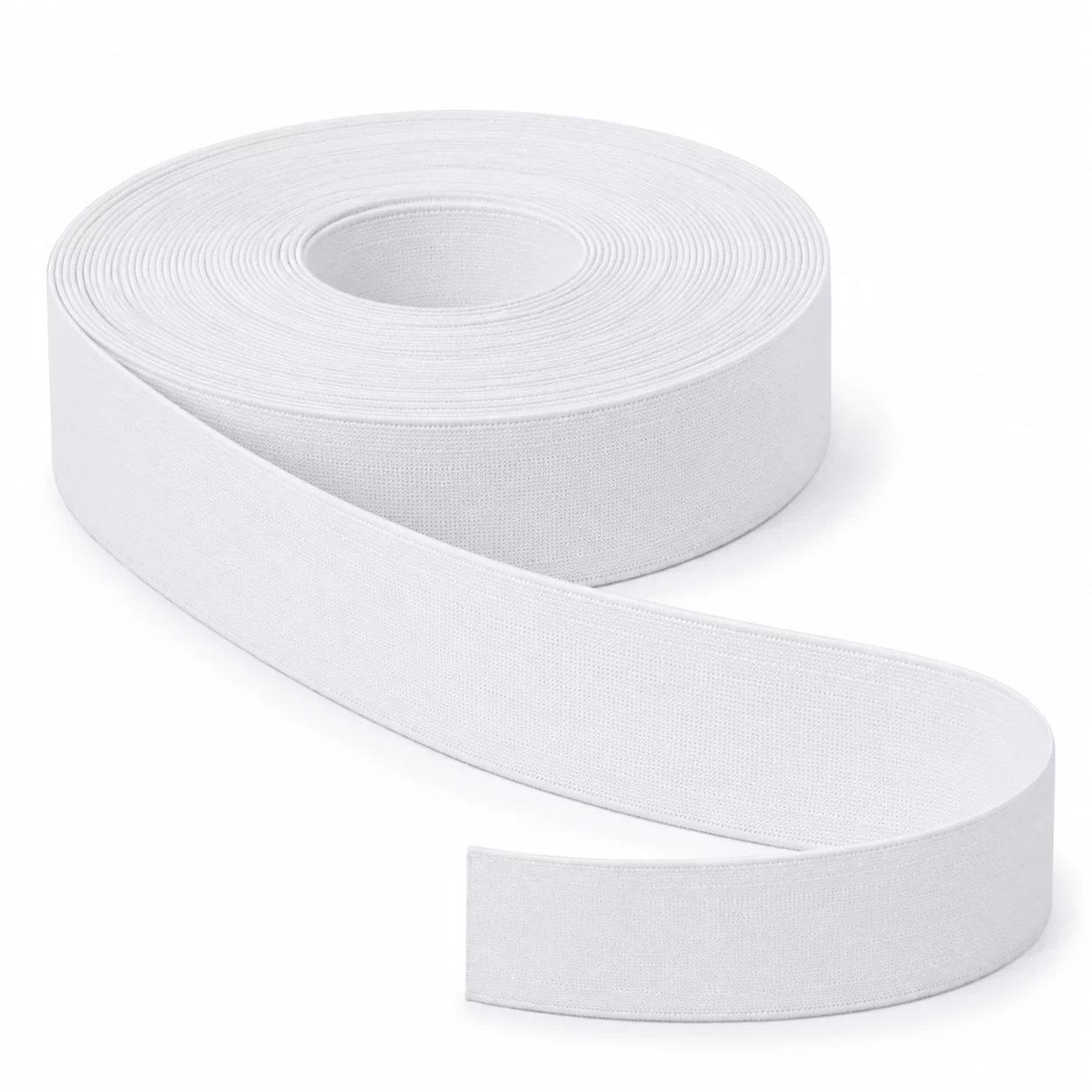 Taille-elastiek 40 mm Wit – Superzacht, Sterk en Rekbaar voor Kleding