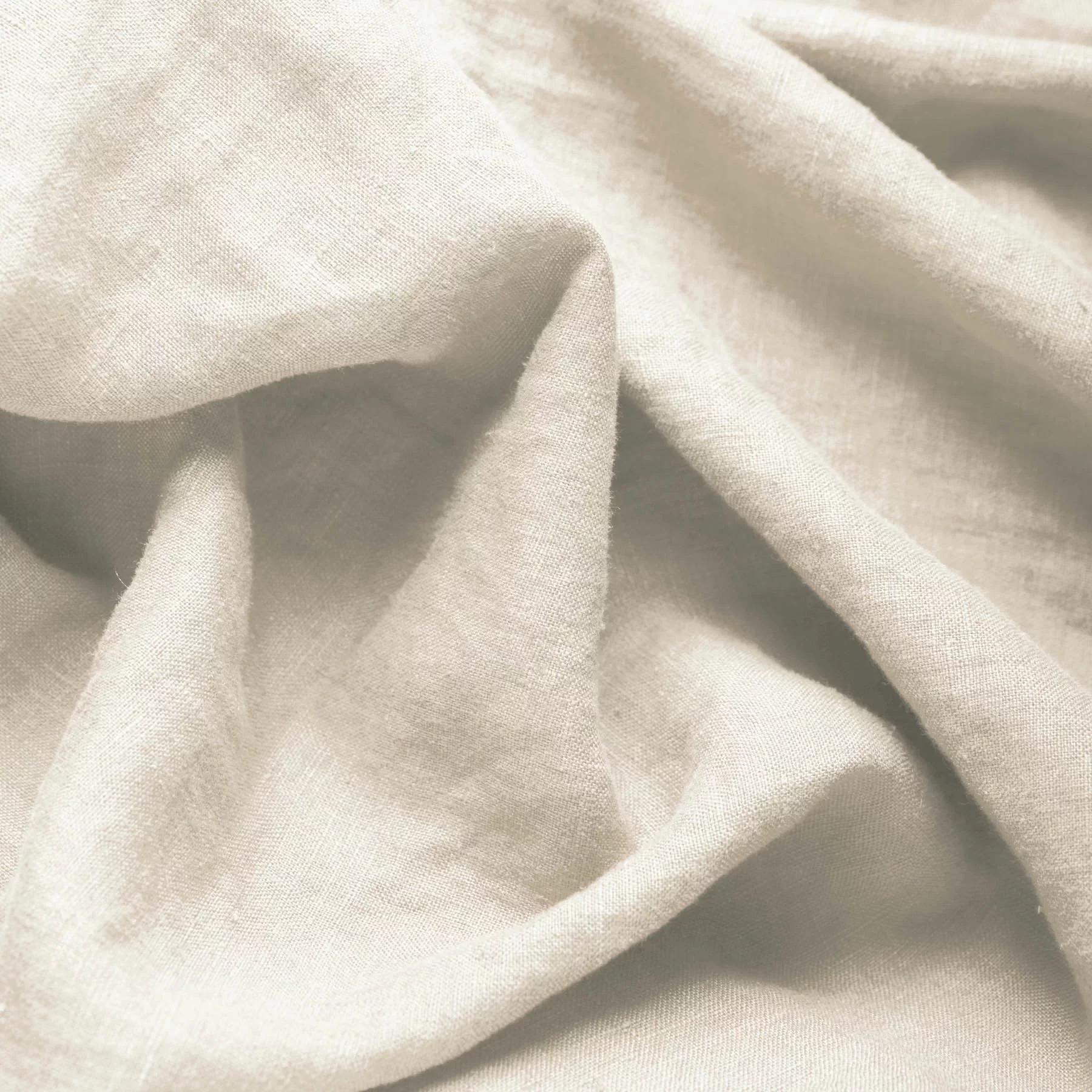 Fijne Linnen Stof Naturel Beige – Stone Washed & Natuurlijk