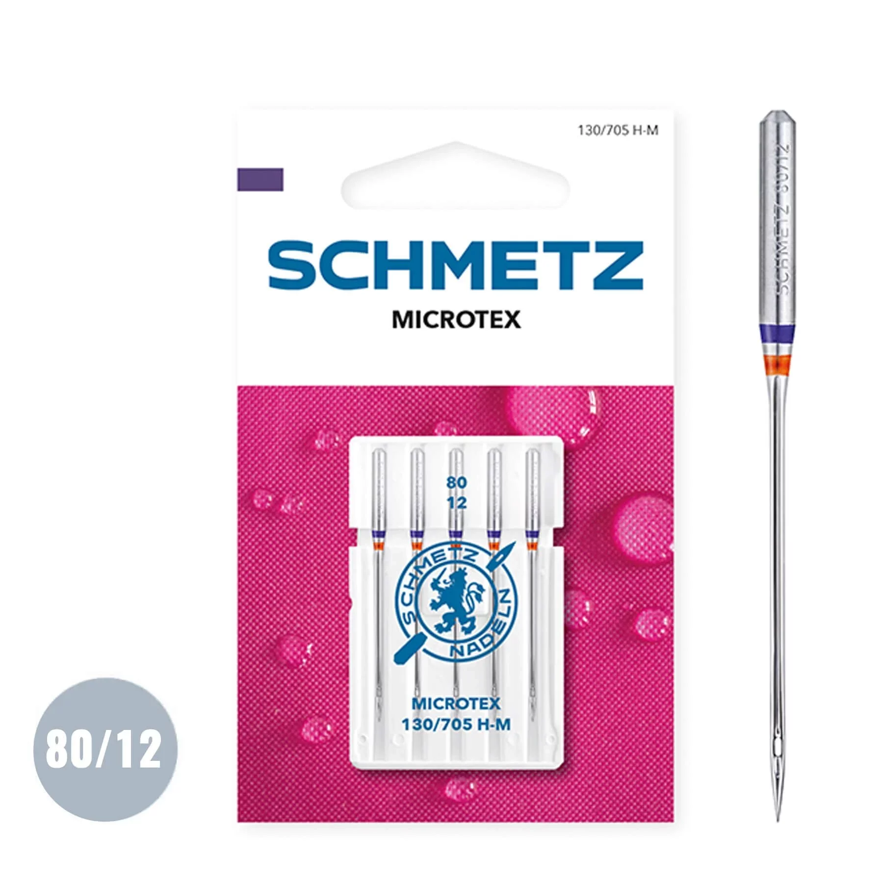 Schmetz Microtex Naalden 80/12 (130/705 H-M)