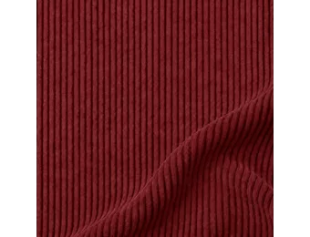 Corduroy Stof Katoen – Bordeaux Rood
